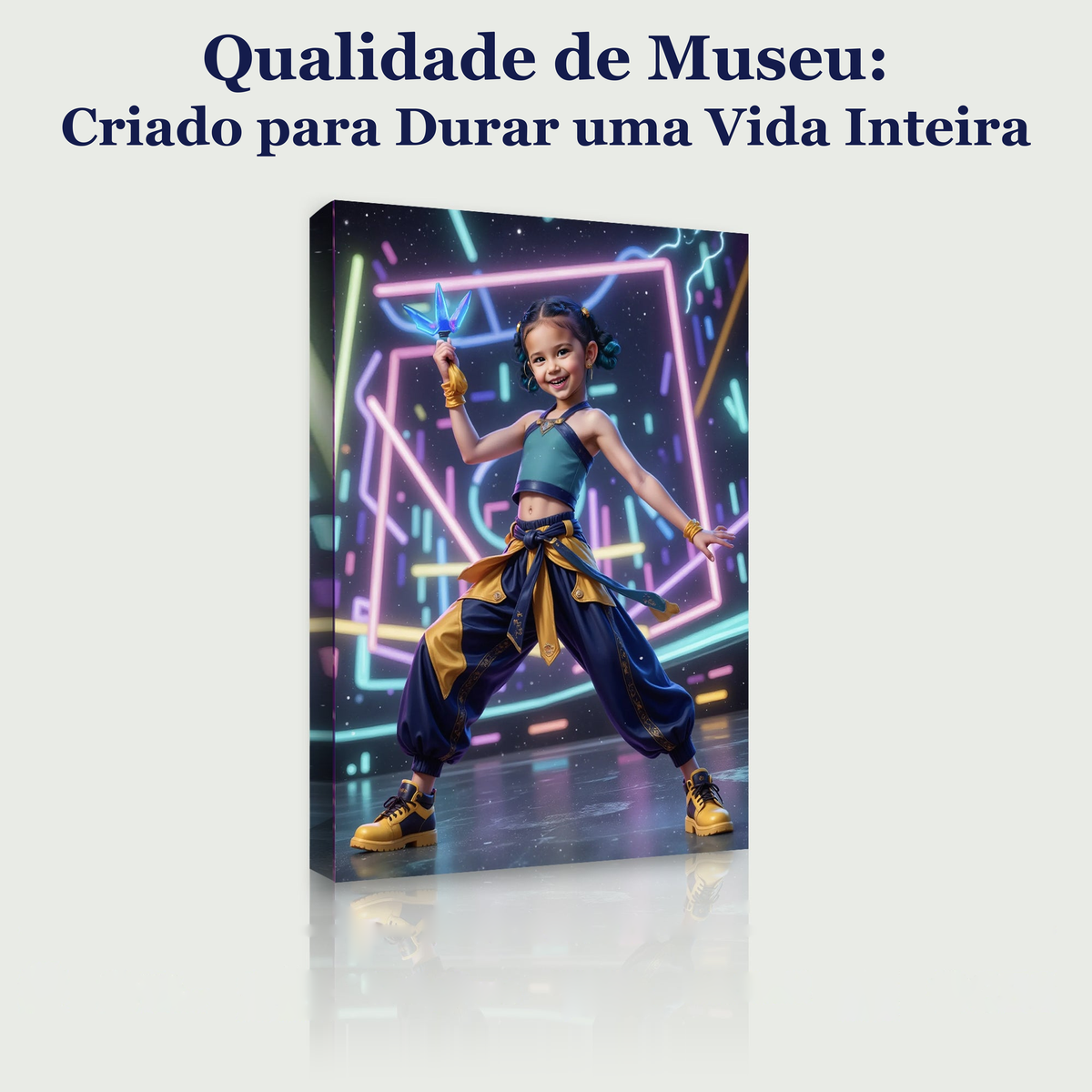 A Estrela Aquamarina do K-Pop — qualidade de museu, criado para durar uma vida inteira