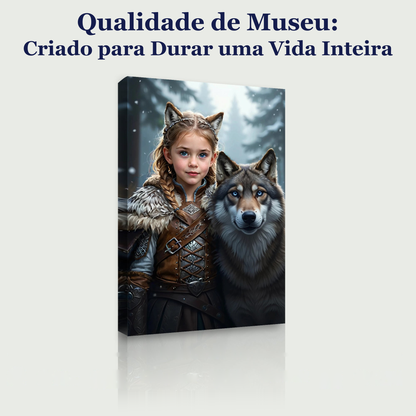 A Guardiã do Inverno — qualidade de museu, criado para durar uma vida inteira