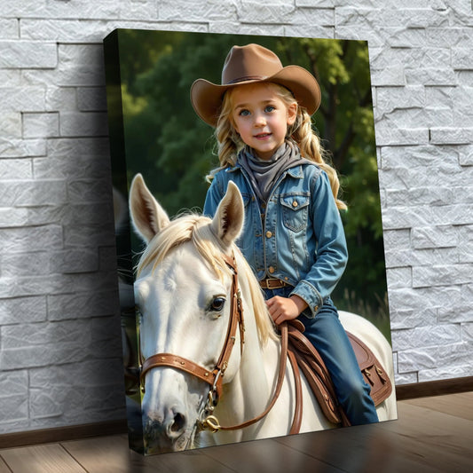 A Princesa do Rodeio — quadro personalizado