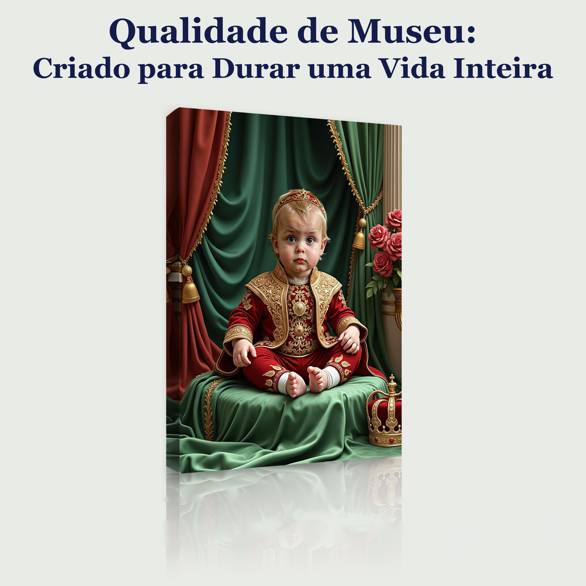 O Bebê Real — qualidade de museu, criado para durar uma vida inteira