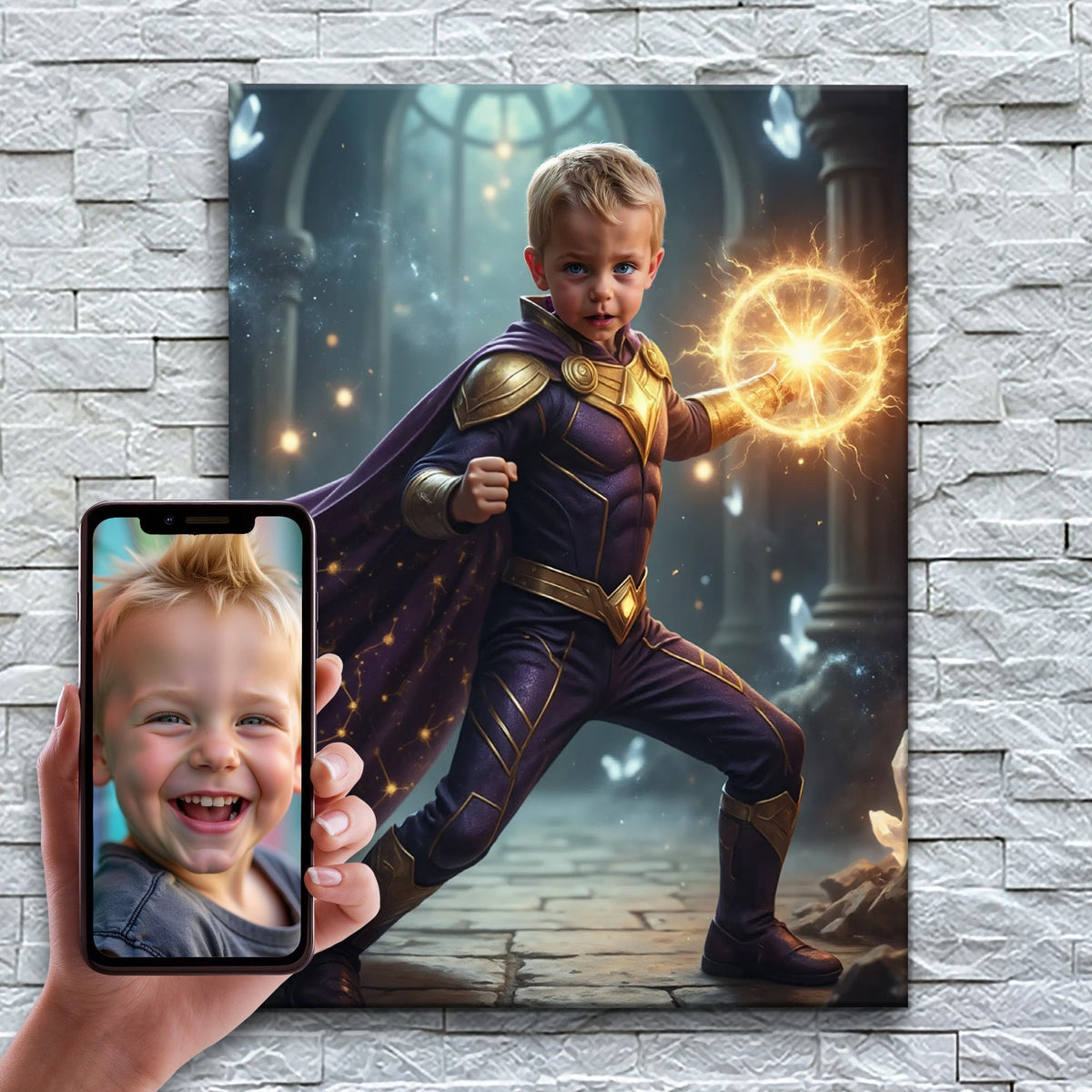 O Mago das Estrelas — exemplo de antes e depois da personalização